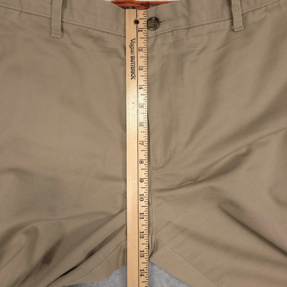 Dockers D3 Mens 38x29 Beige Khaki Flat Front Casual Chino Pants School